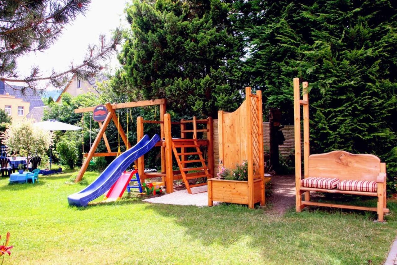 Familien-Ferienwohnung Haustein Konigswalde Dış mekan fotoğraf