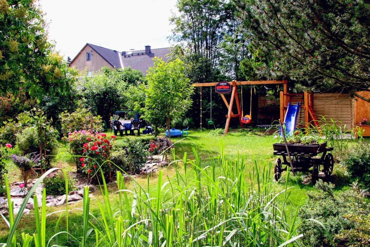 Familien-Ferienwohnung Haustein Konigswalde Dış mekan fotoğraf